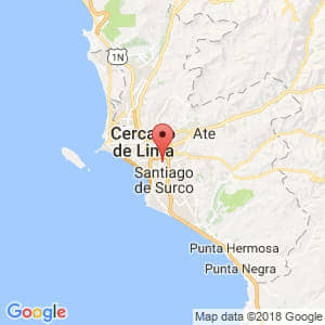Localización de San Borja en Lima Provincias