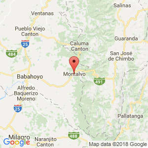 Localización de Montalvo en Los Ríos
