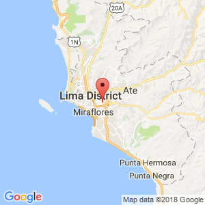 Localización de San Luis en Lima Provincias