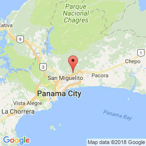 Localización de Pedregal en Panamá