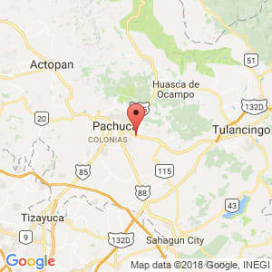 Localización de Mineral de la Reforma en Hidalgo