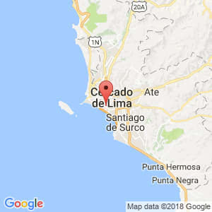 Localización de Pueblo Libre en Lima Provincias