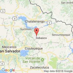 Localización de Tejutepeque en Cabañas