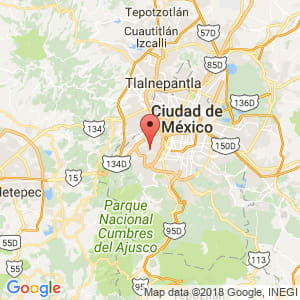 Localización de Álvaro Obregón en Distrito Federal
