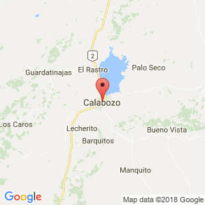 Localización de Calabozo en Guárico