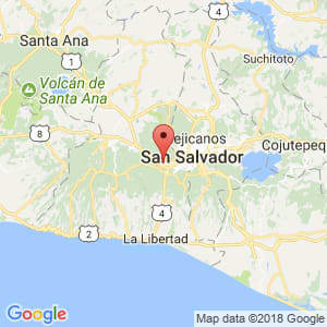 Localización de Santa Tecla en La Libertad