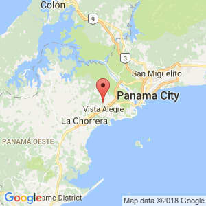 Localización de Cerro Silvestre en Panamá Oeste