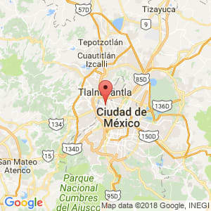 Localización de Azcapotzalco en Distrito Federal