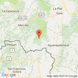 Localización de La Florida en La Paz