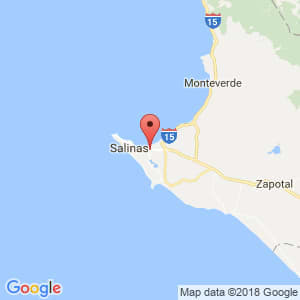 Localización de La Libertad en Santa Elena