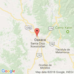 Localización de San Jacinto Amilpas en Oaxaca