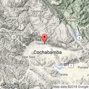 Localización de 14 de Septiembre en Cochabamba