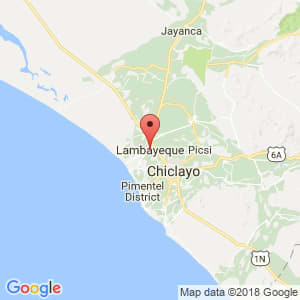Localización de Lambayeque en Lambayeque
