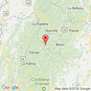 Localización de La Victoria en Boyacá
