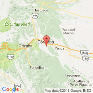 Localización de Amatlán de los Reyes en Veracruz de Ignacio de la Llave