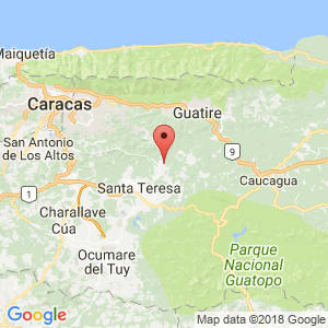 Localización de Santa Lucía en Miranda