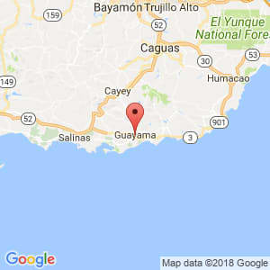 Localización de Arroyo en Guayama