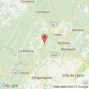 Localización de Sucre en Santander