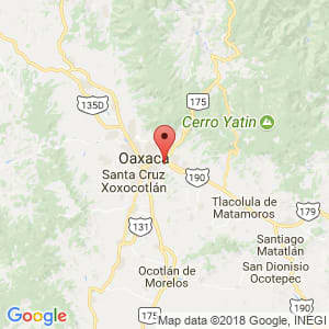 Localización de San Sebastián Tutla en Oaxaca