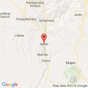 Localización de Aplao en Arequipa