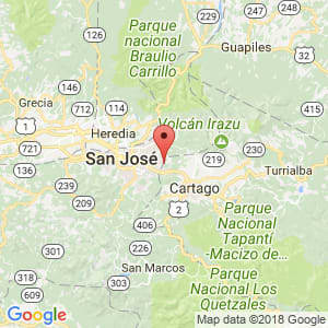 Localización de Concepción en Cartago