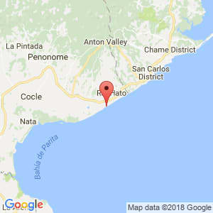 Localización de Farallón en Coclé
