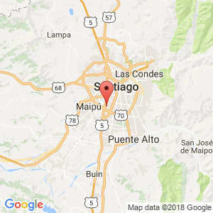 Localización de Lo Espejo en Metropolitana de Santiago