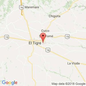 Localización de San José de Guanipa en Anzoátegui