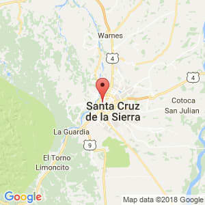 Localización de Enconada en Santa Cruz