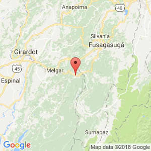 Localización de Icononzo en Tolima