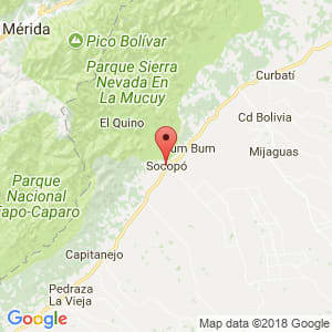 Localización de Socopó en Barinas