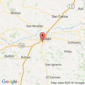 Localización de Chillán Viejo en Biobío