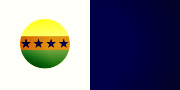 Bandera de General Villamil, Guayas