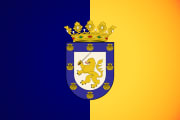 Bandera de Santiago, Metropolitana de Santiago