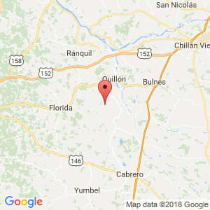 Localización de Quillón en Biobío