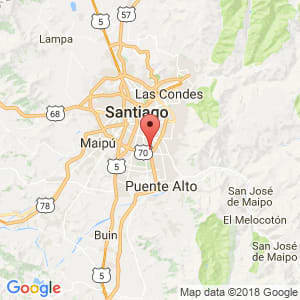 Localización de La Granja en Metropolitana de Santiago