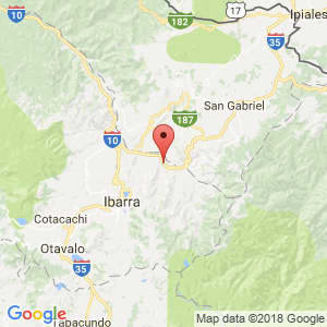 Localización de Ambuqui en Imbabura