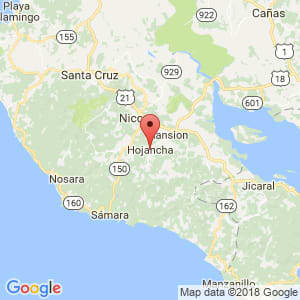 Localización de Hojancha en Guanacaste