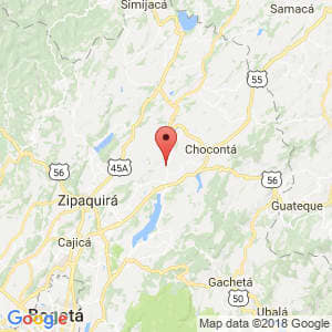 Localización de Suesca en Cundinamarca