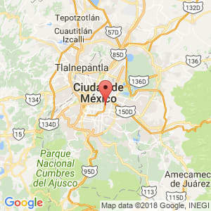 Localización de Iztacalco en Distrito Federal