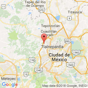 Localización de Atizapán en México