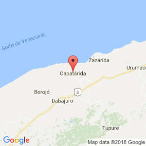 Localización de Capatárida en Falcón