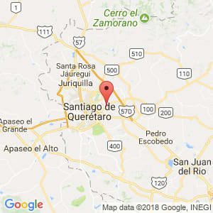 Localización de El Marqués en Querétaro