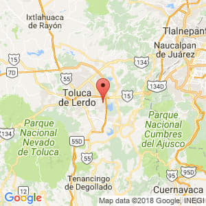Localización de San Mateo Atenco en México