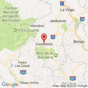 Localización de Constanza en La Vega