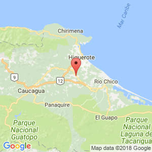 Localización de Mamporal en Miranda