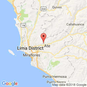 Localización de Chosica en Lima Provincias