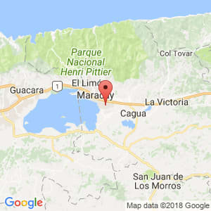 Localización de Santa Rita en Aragua