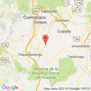 Localización de Tlaltizapán en Morelos