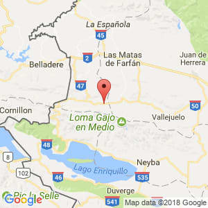 Localización de Juan Santiago en Elías Piña